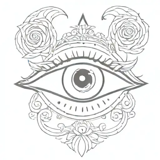Sexy Gypsy Eye Symbol