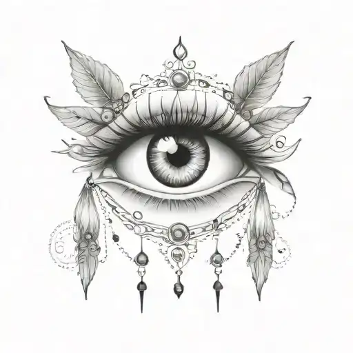 Gypsy Eye With Gems