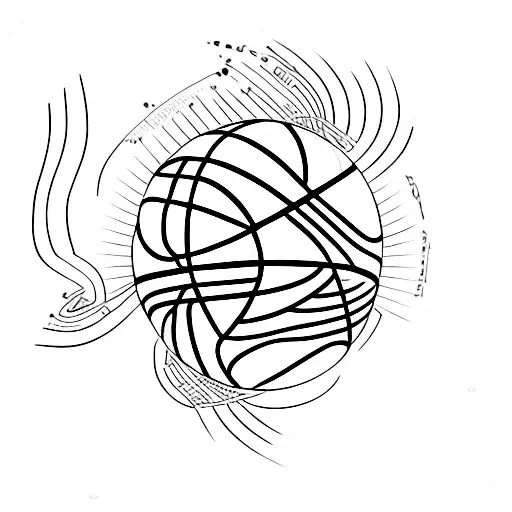 Basketball Music Notes