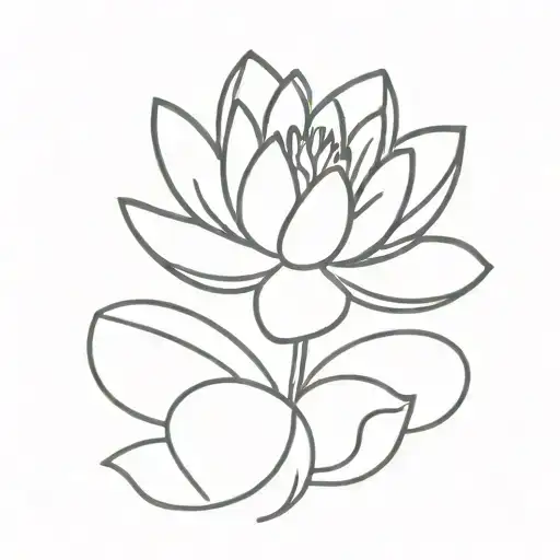 Adoption Symbol Water Lily Flower
