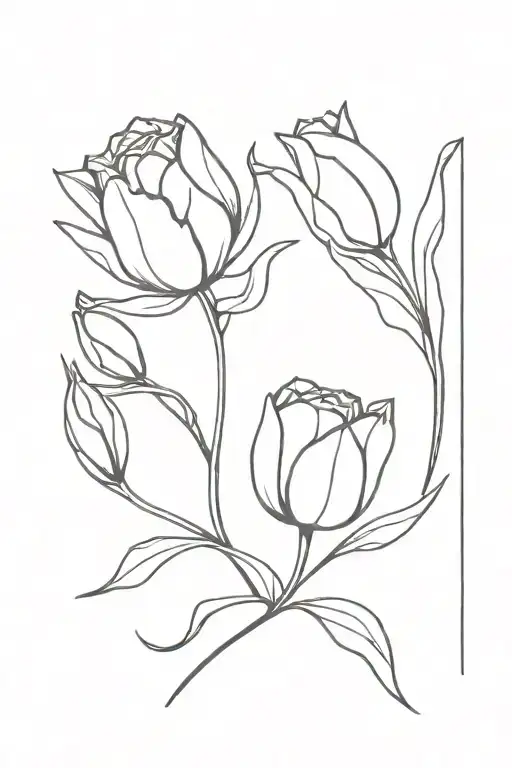 Tulip And Rose