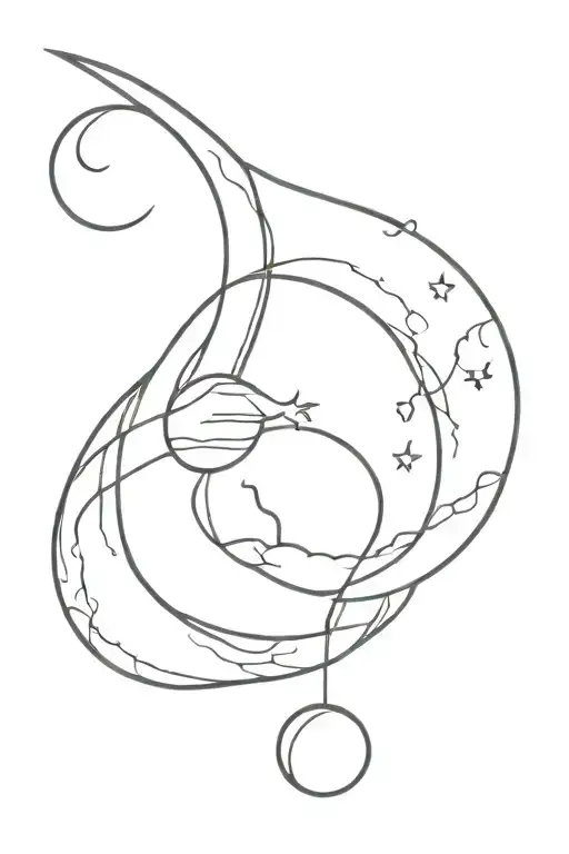 Crescent Moon Showing Innocence And Change You See