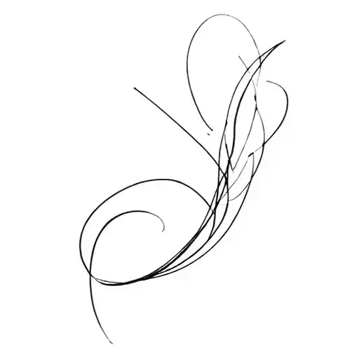 Line Tattoo Wispy