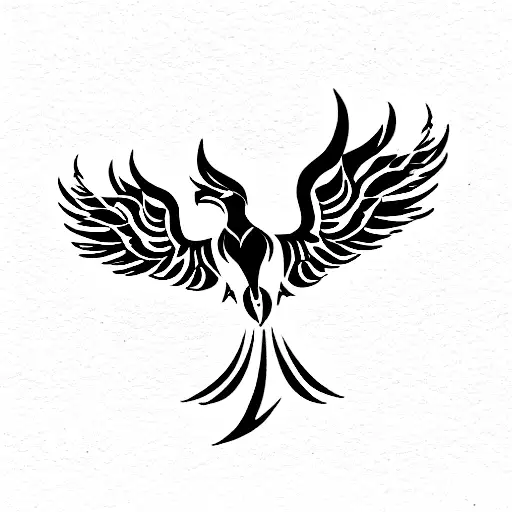 A Phoenix With The Letter Ets And Kfg Incorporated