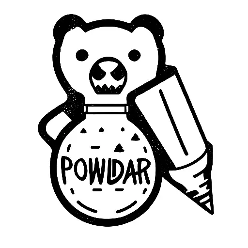 Powerade Bottle With Bear Slogan