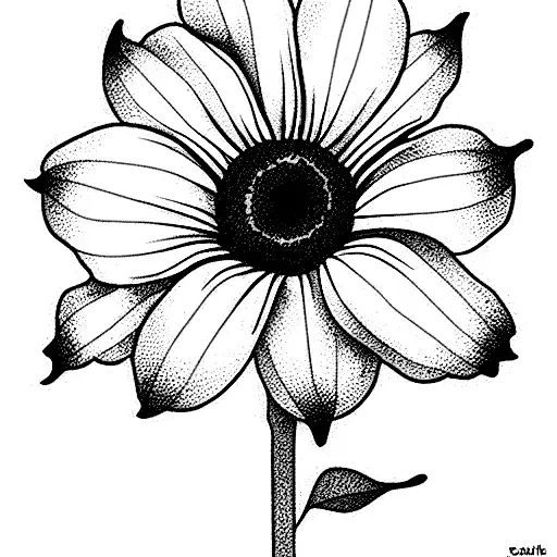 Sunflower With Hibiscus