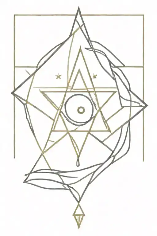 Eye Of Horus Hand Of Fatima Star