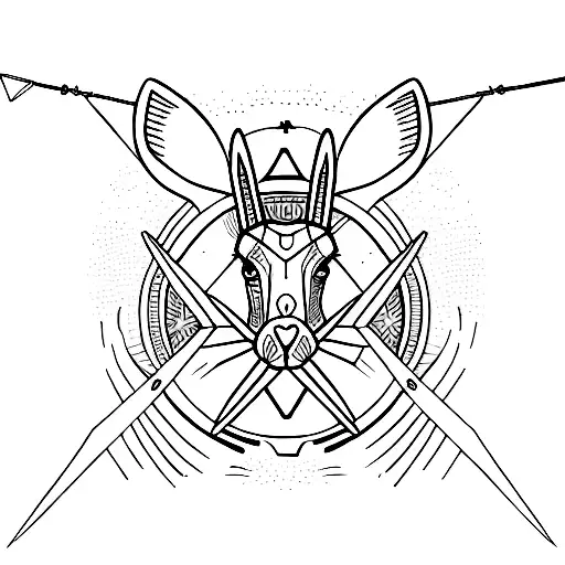 Sagittarius And Rabbit Mix