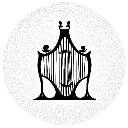 An Irish Harp With Swedish Three Crowns