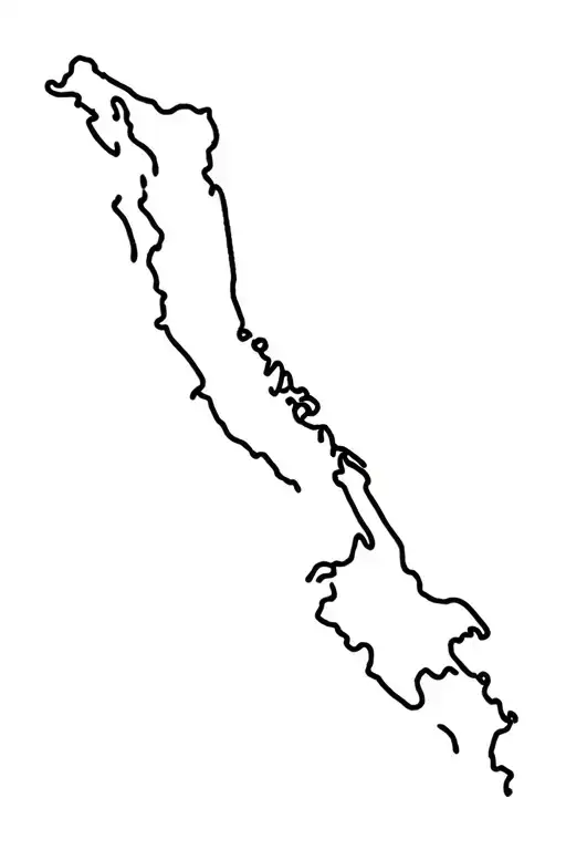 Usa And Montenegro Country Border