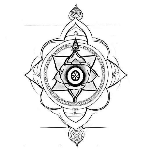 Chakra Of The Body On Forearm In Modernize Way