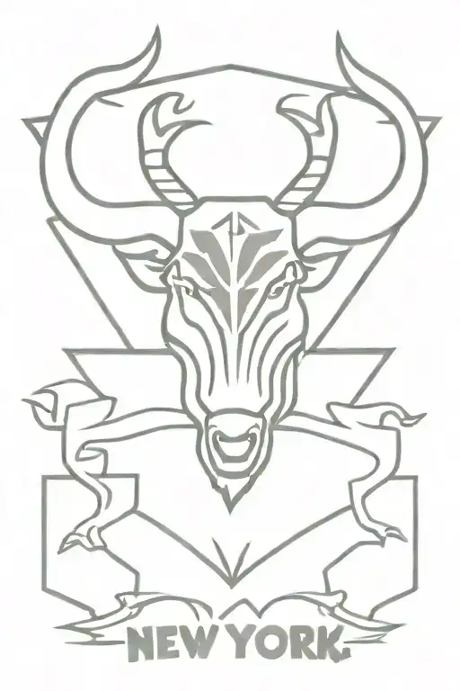 New York Red Bulls Soccer Logo Tattoo Design Tattoo