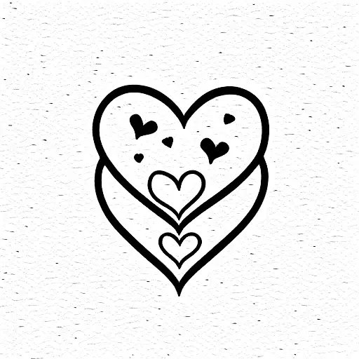 Heart With The Word Meep In It