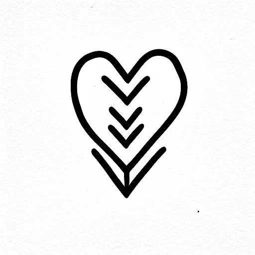 Heart With The Word Meep