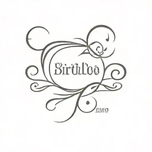 Scroll With Birthdate Inside