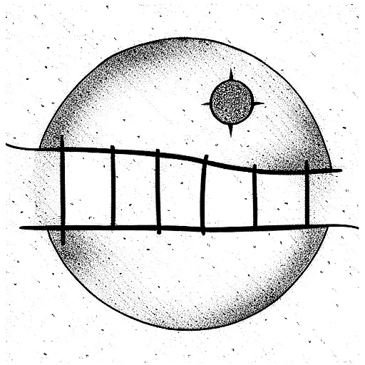 A Road Going True A Sun