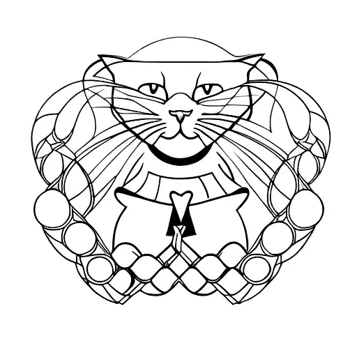 Mobius Strip With Cat