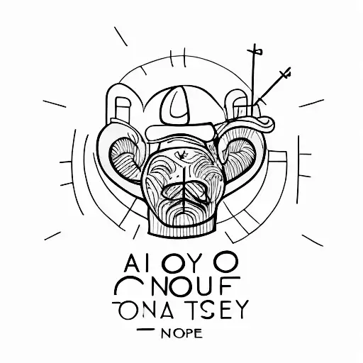 A Minimalist Representation Of A Quote Or Phrase That Holds Personal Significance