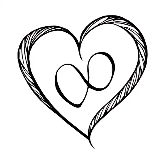 A Heart With A T Leaving Him