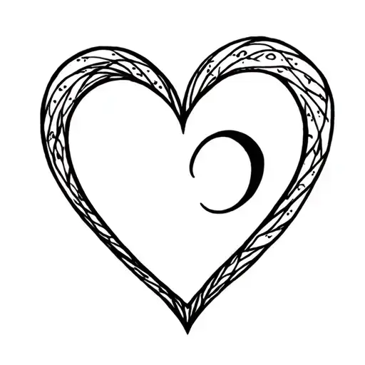 A Heart With A T Leaving Him