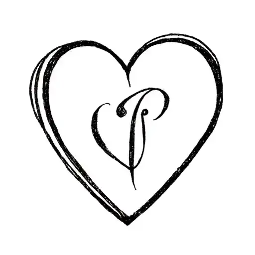 A Heart With A T Leaving Him