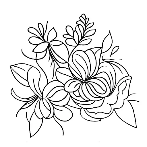 Birth Flower Bouquet