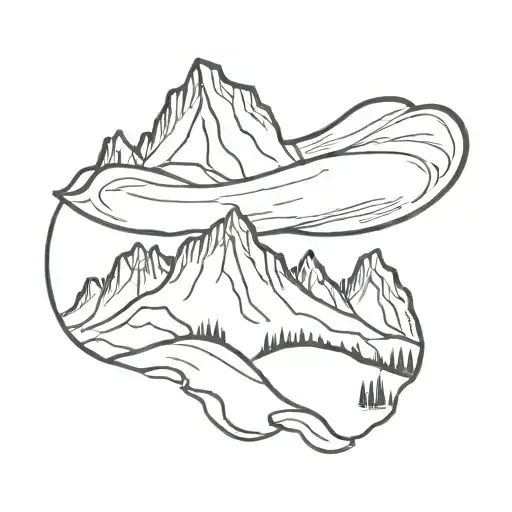 Cowboy Hat Mountains Inside