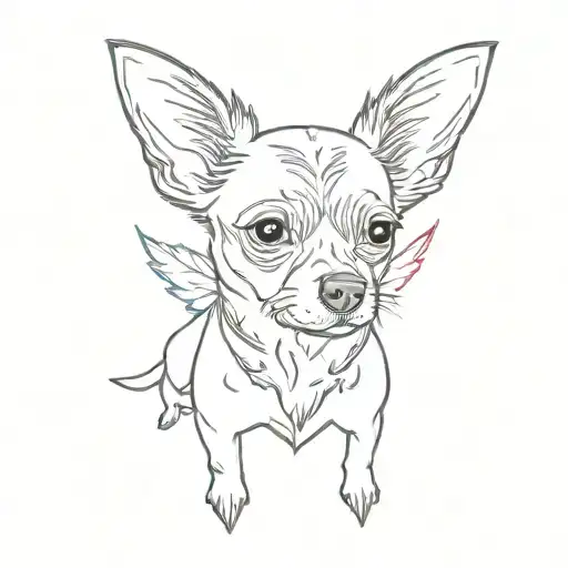 Chihuahua Dog Angel