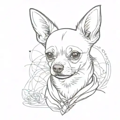 Chihuahua Dog Gangster