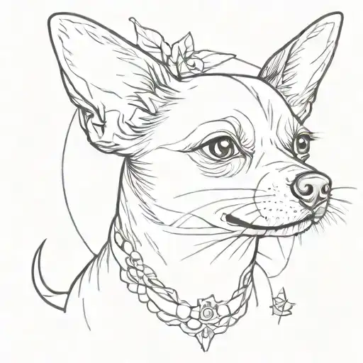 A Powerful Feminist Symbol Incorporating A Chihuahua In A Unique Way