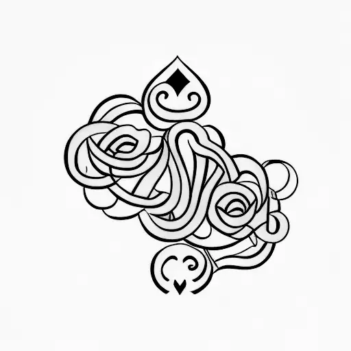 A Minimalist Tattoo Of The Word 'Amor' In Spanish