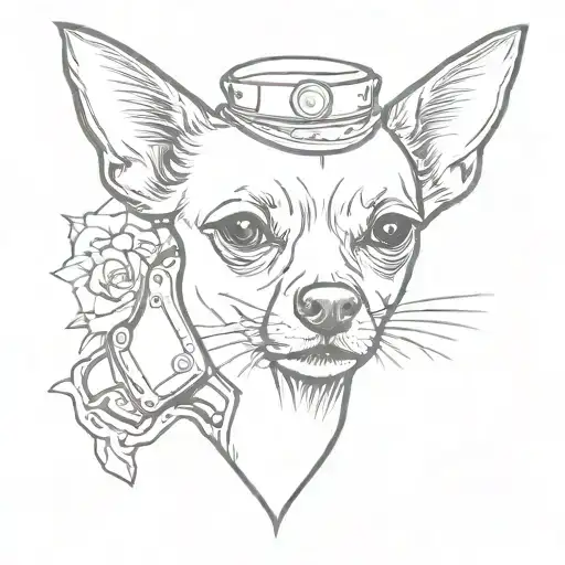 Chihuahua With A Gun