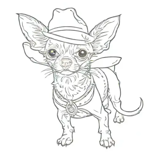 Chihuahua Cowboy