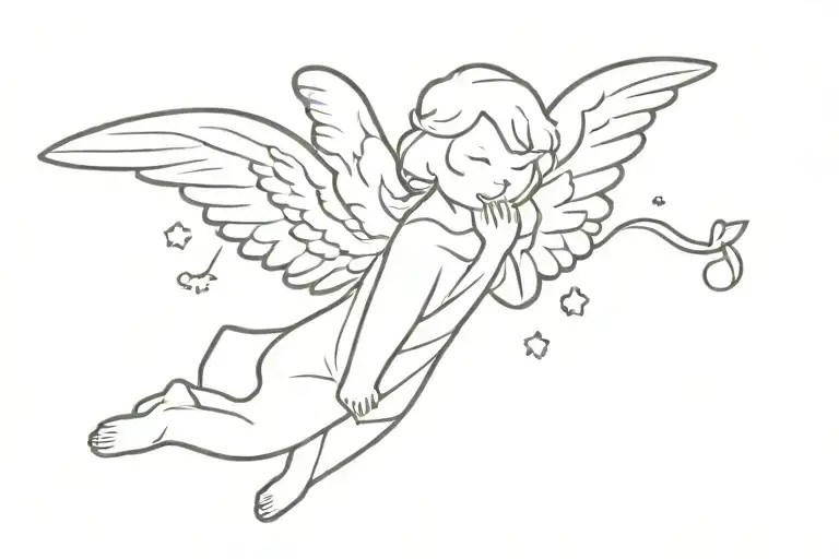 Little Angel With Wings