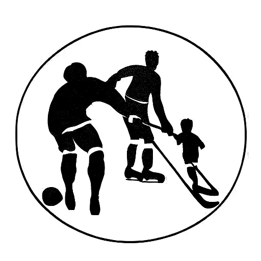 Family Football Ice Hockey
