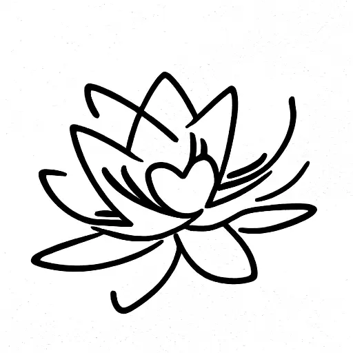 Lotus Flower Fineline
