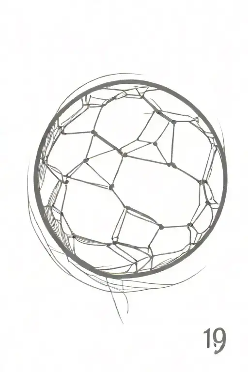 Soccer Ball And Number 19 Incorporated