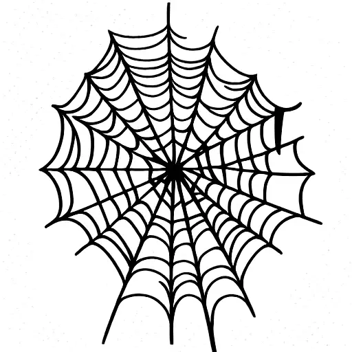 Spider Web With Date Of Birth