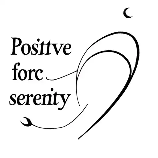 Positive Energy For Force Love Serenity
