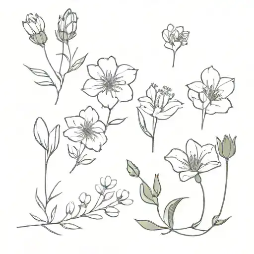 November June April December Birth Flower