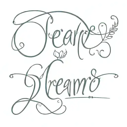 The Word Dreamer With A Little Design