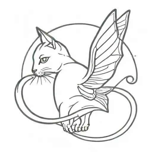 Cat With Wings