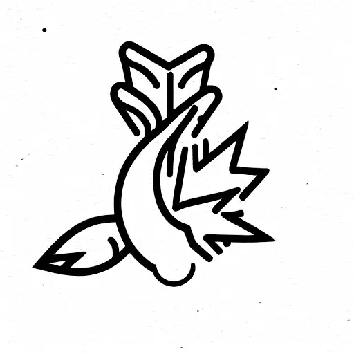 An Acorn With Cat Ears