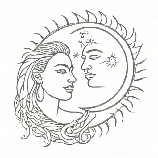 Sun And Moon Couple