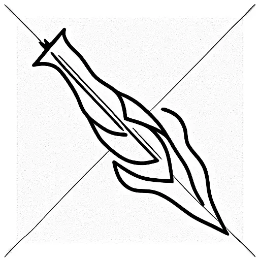 Arrow Turning Into Flowers