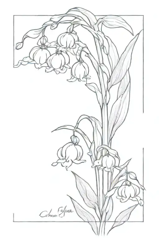 Lily Of The Valley Flowers Blooming