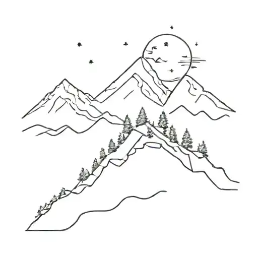 Stargazing On A Mountain Peak