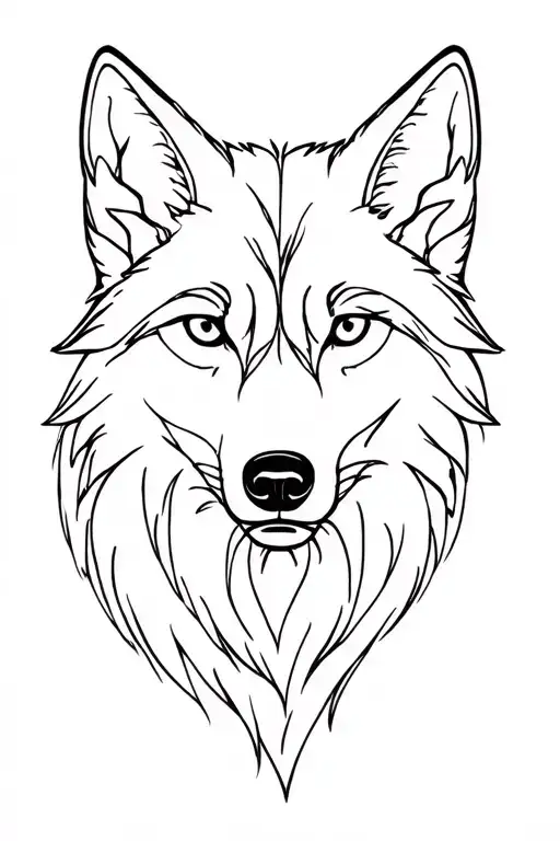 It Is An Emare Of Wolf