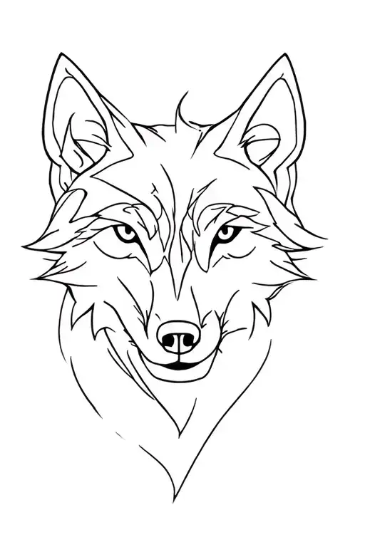 It Is An Emare Of Wolf