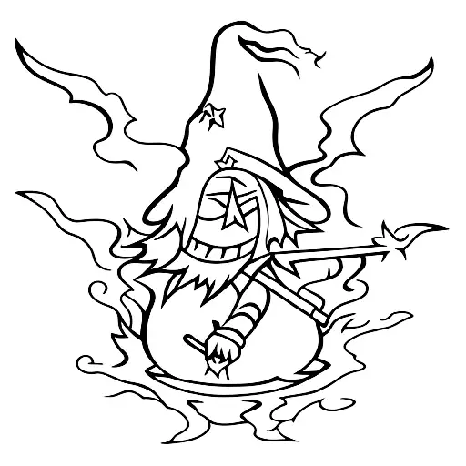 Witch At The Bonfire